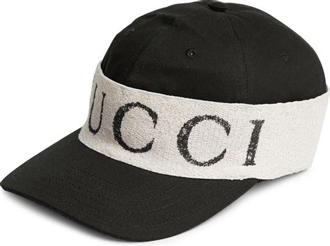 baseball hat with gucci headband|Gucci baseball hats for men.